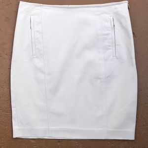 DKNYC stone pencil skirt w/zipper pockets